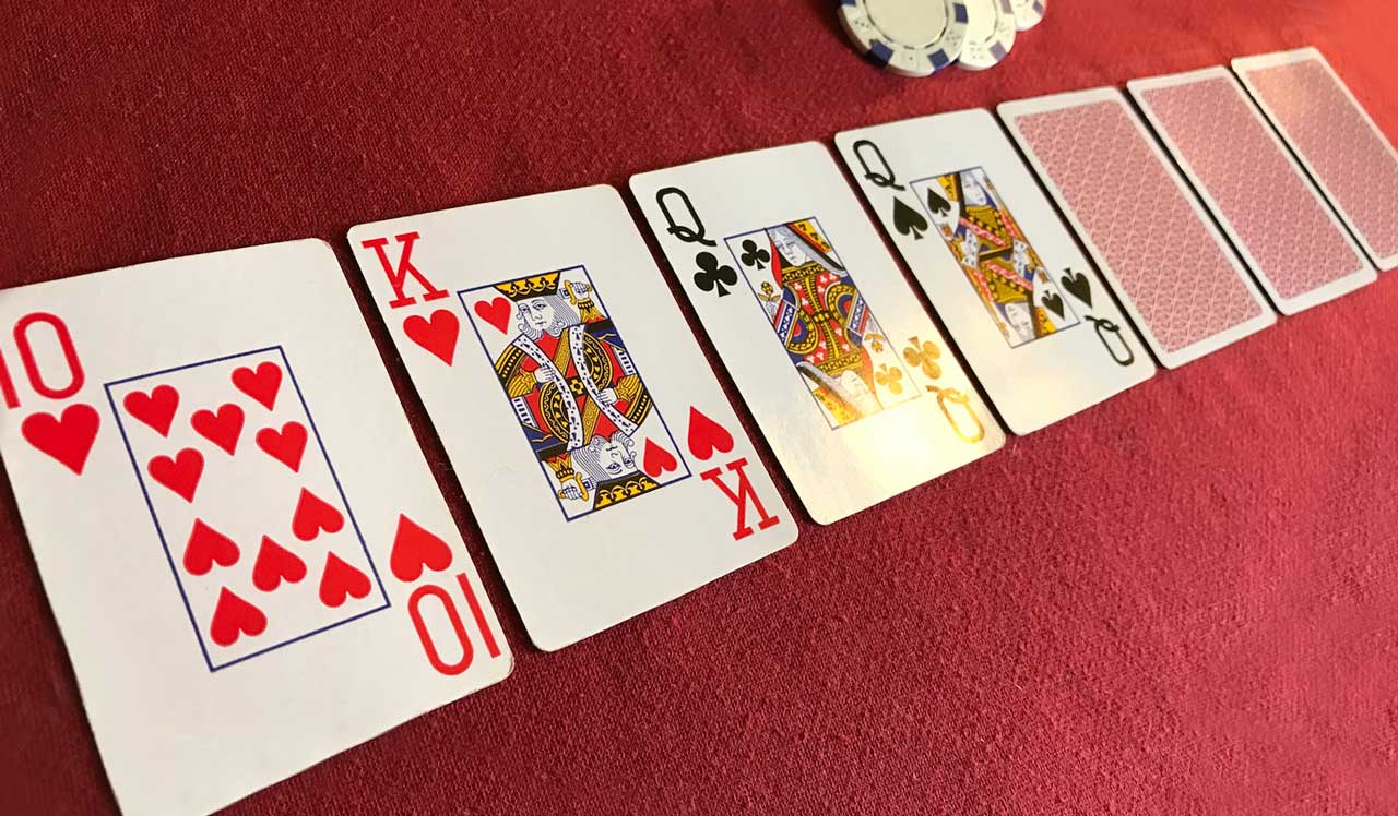 Seven card poker
